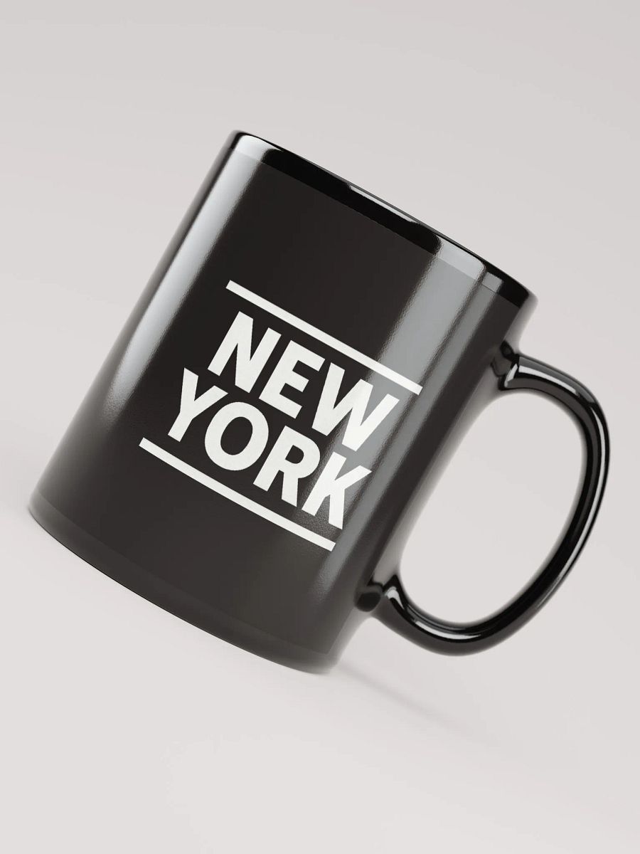 Bold New York Black Mug product image (7)