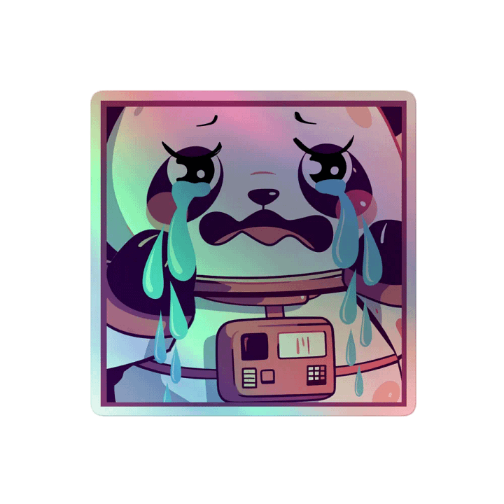 Cry Holo Sticker product image (2)