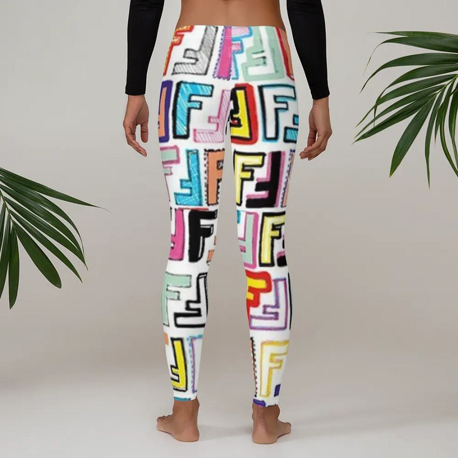 Leggings – Luxury Logo Print for Sophisticated & High-End Style product image (4)