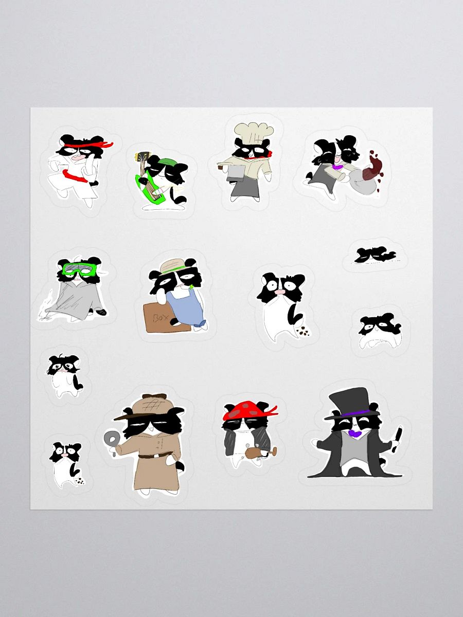 Hampan wow stickers product image (1)
