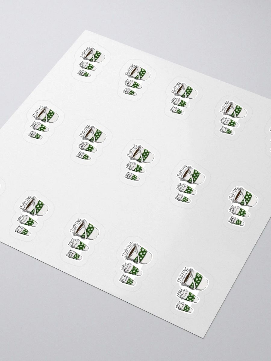 Coffee Study Sticker (SMALL Sheet) product image (3)