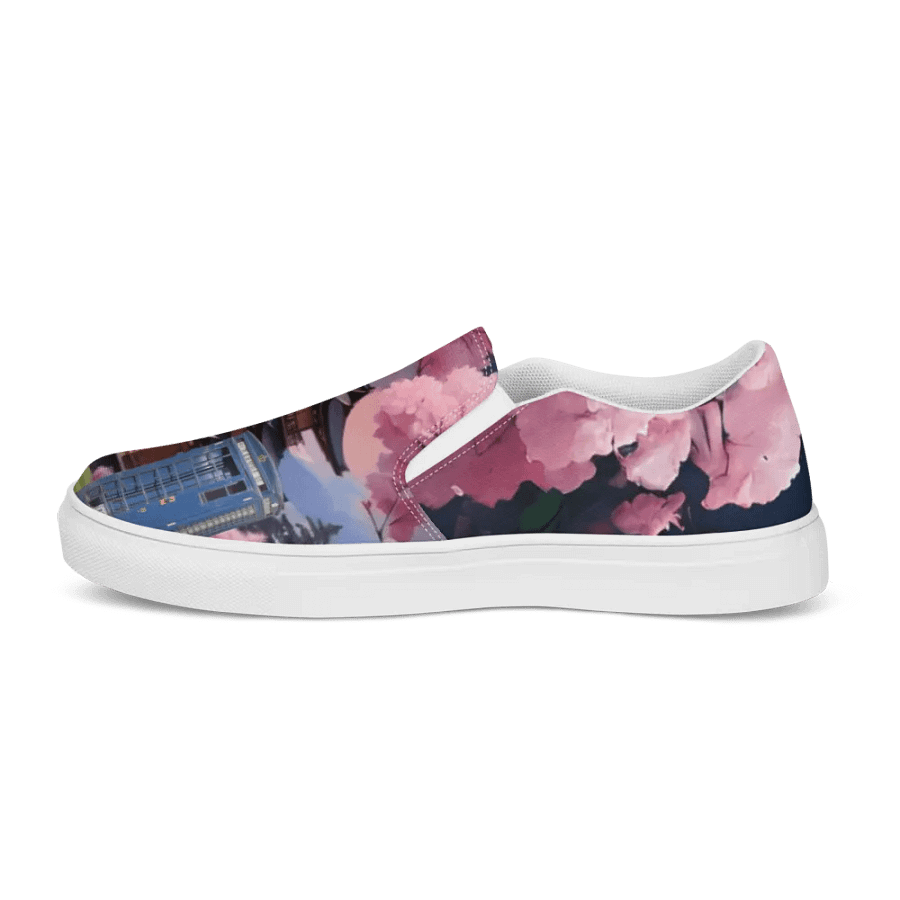 Dr Who Tardis in Japan All Over Print Slip on Shoes product image (11)