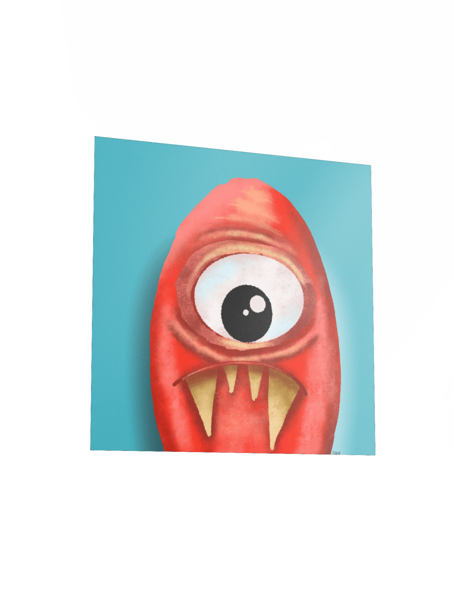 One-Eyed Surprise - Matte Poster product image (9)