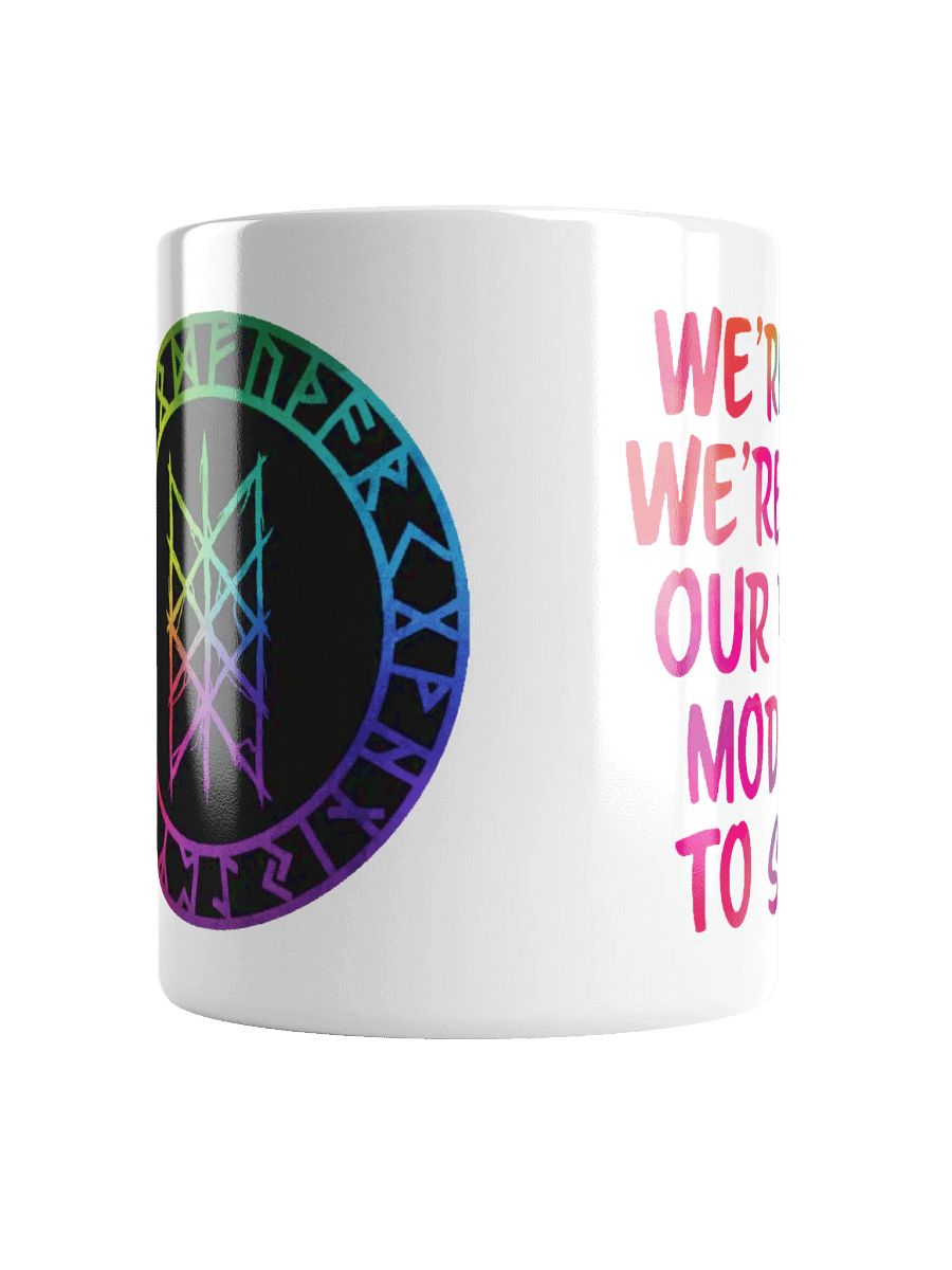 PRIDE Queer Battle Cry Glossy Mug product image (13)