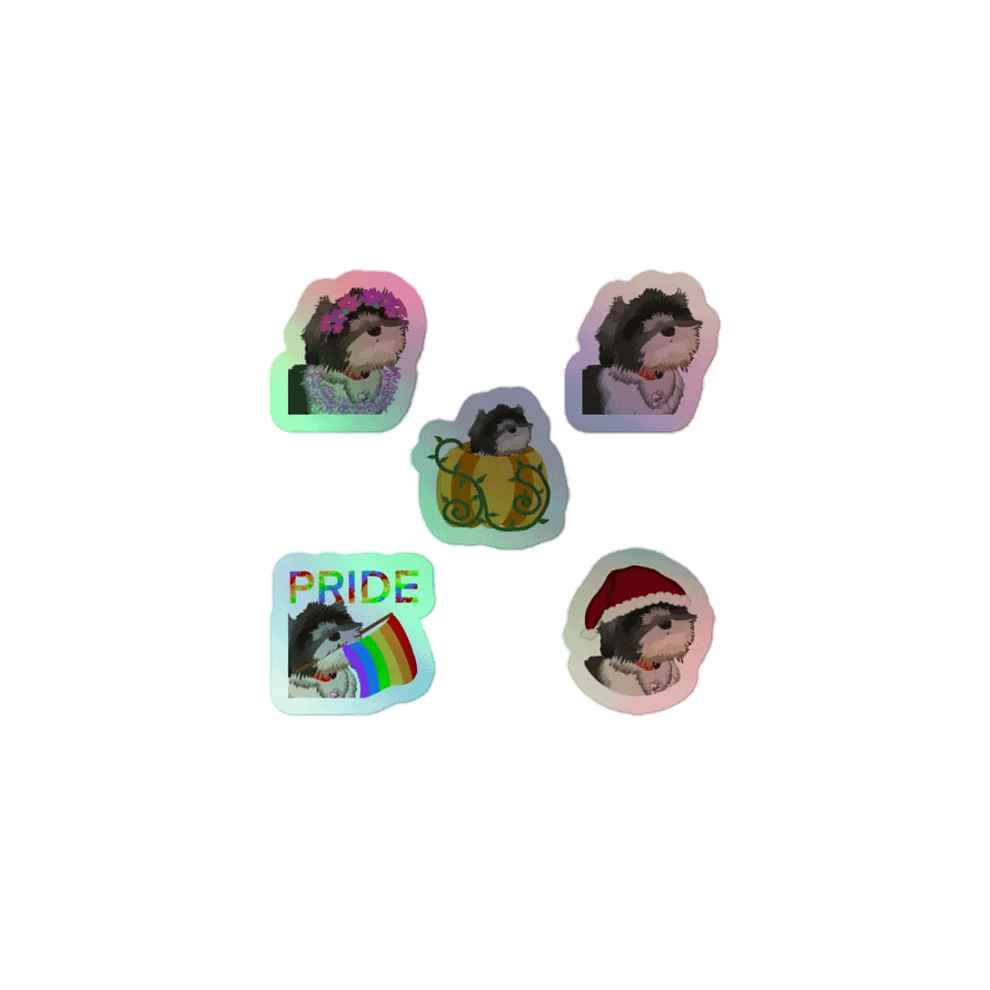 Seasons of Bella Holographic Sticker Pack product image (1)