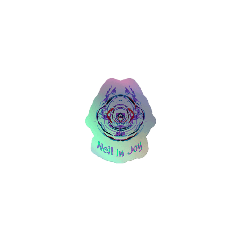 N.I.J Holographic Portal Sticker