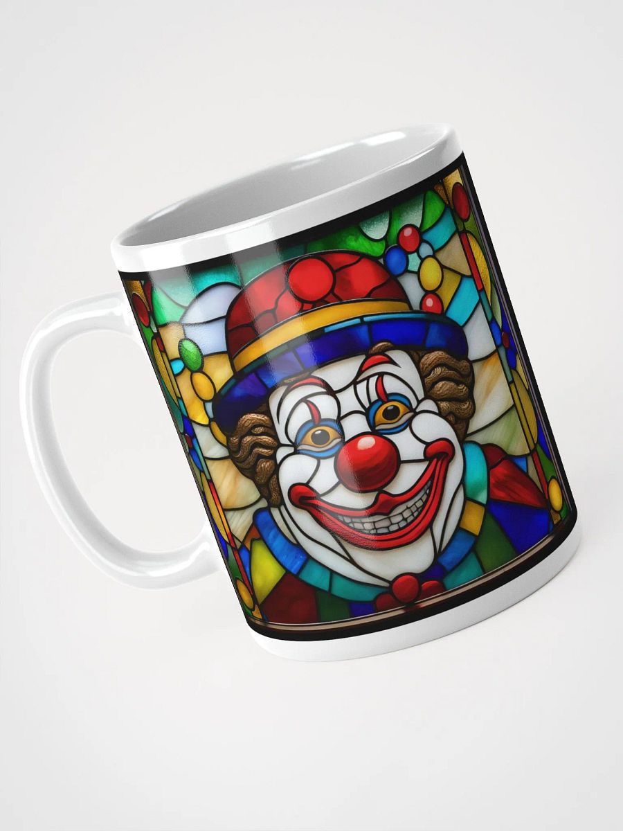 #004 Fuzzy McCoy Clown Stained Glass Mug product image (8)