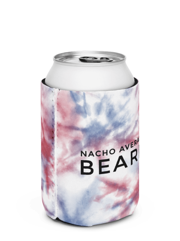 Coozie Can Cooler (Design: Nacho Average Beard) product image (3)