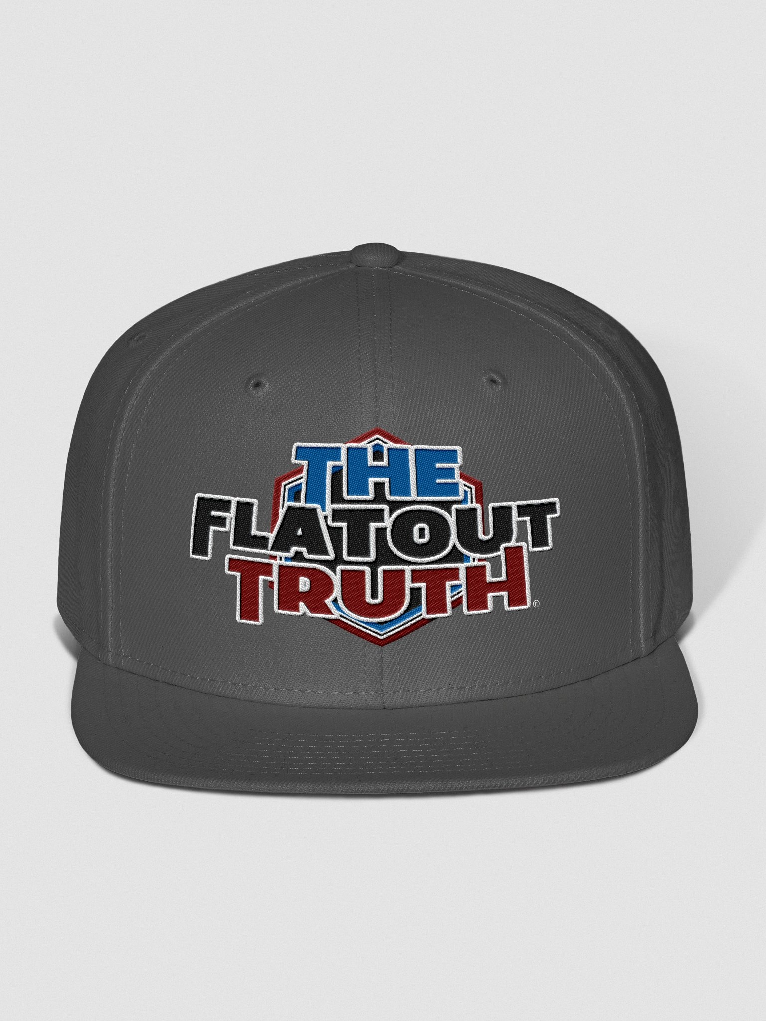 TFOT Red Hex Flat Snapback Hat product image (2)