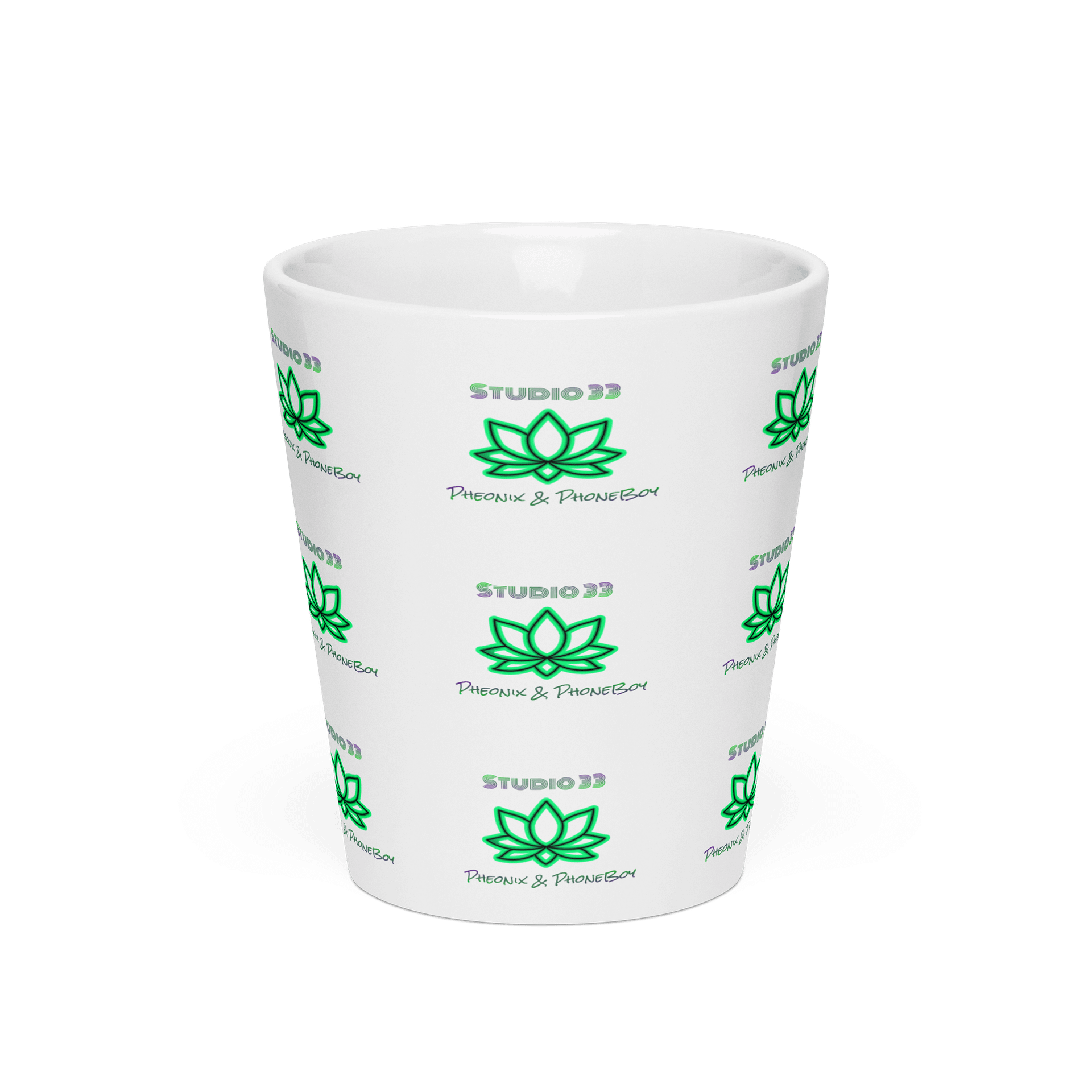 Studio 33 Multi-Logo Latte Mug product image (3)