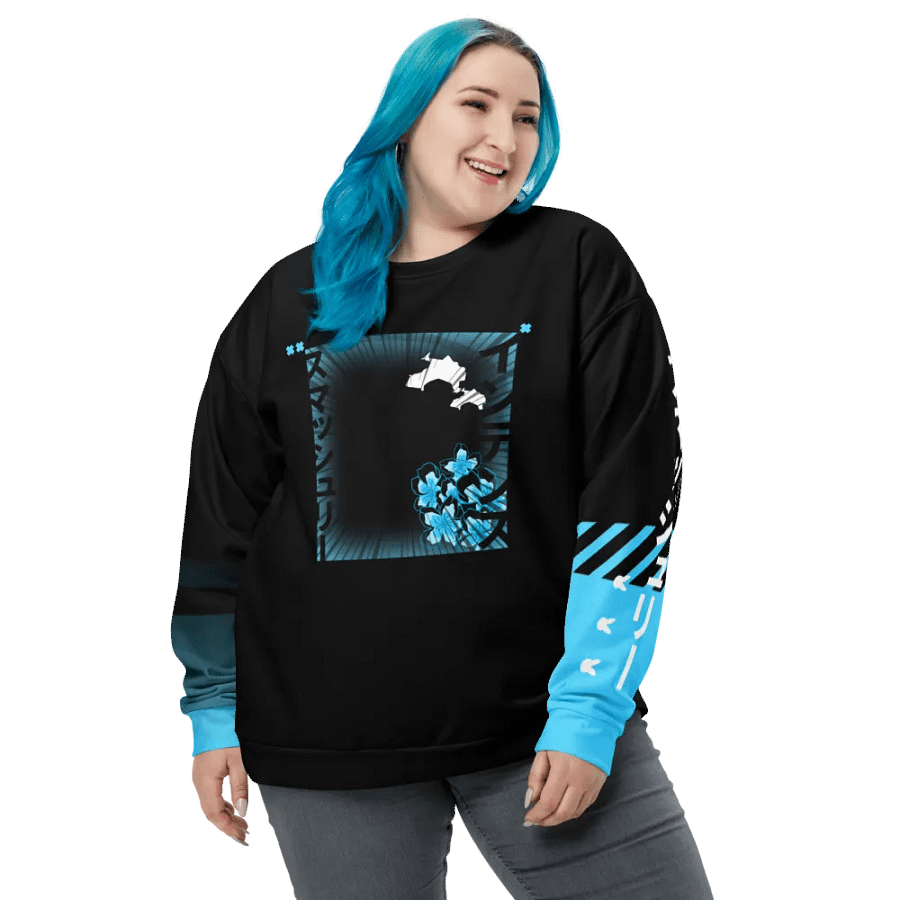 SmashTech - Azure Blossom Sweatshirt product image (6)