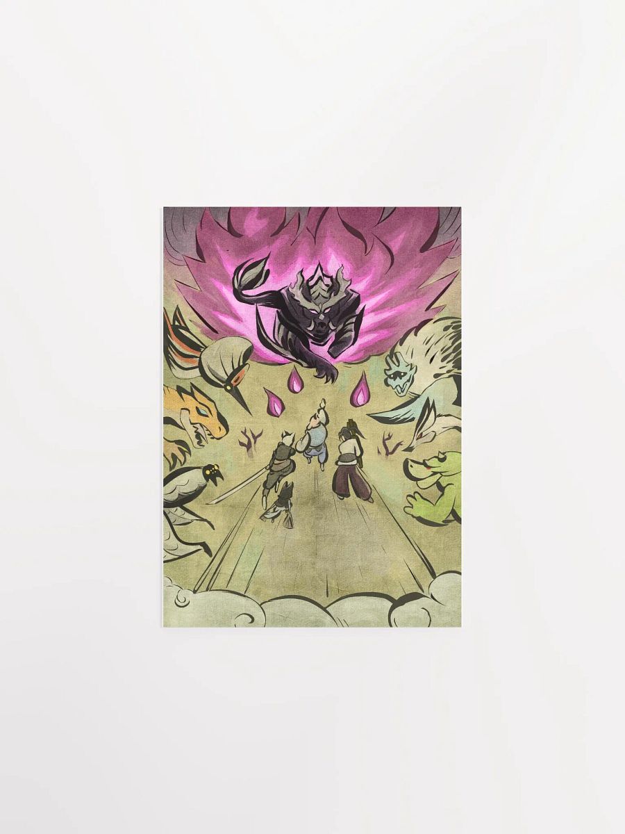 MH Comic: Magnamalo's Approach (Matte Poster) product image (1)