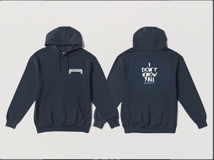 Gvnglvnd hoodie (navy) product image (1)