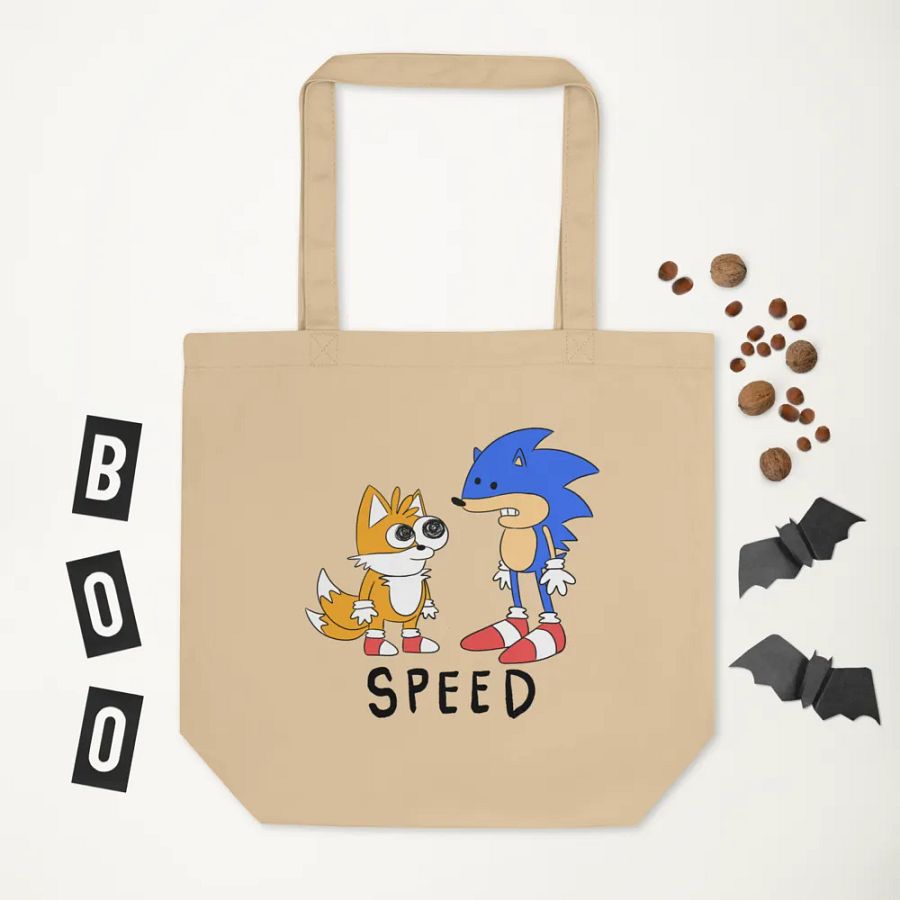 SPEEDING FRIENDS tote product image (6)