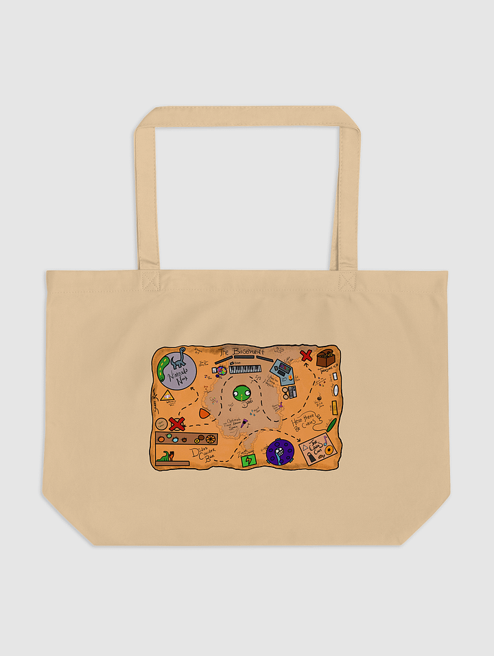 Basement Map Tote Bag product image (1)