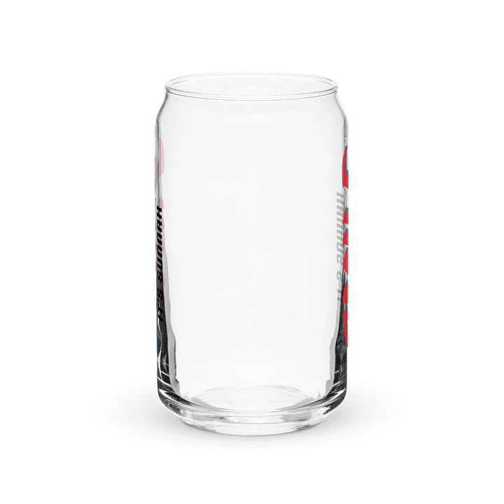"Smile It's Sunnah" Glass in Vivid Red product image (2)