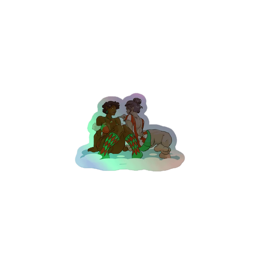 Elves Just Wanna Have Fun Sticker (Holographic) product image (1)