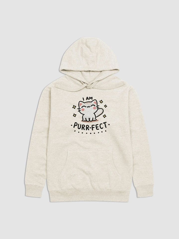 I am purr-fect hoodie product image (1)