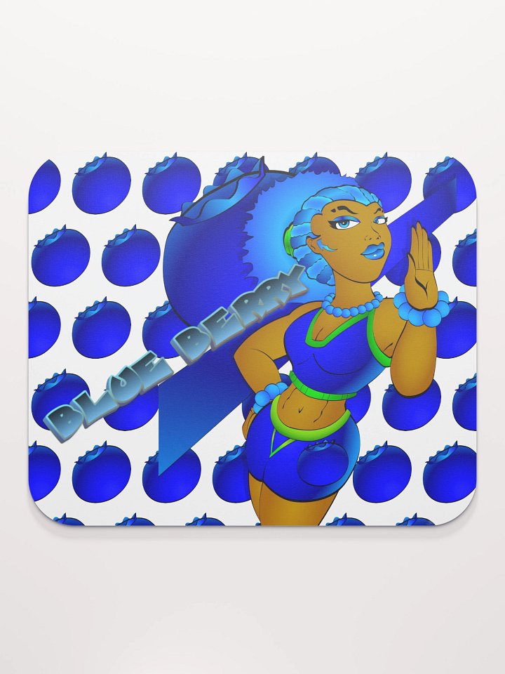 Blue Berry Bliss Mouse Pad product image (1)