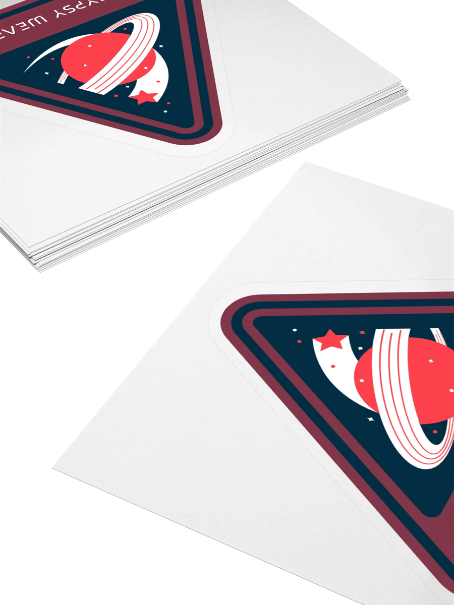 Spacefarer Kiss Cut Stickers product image (4)