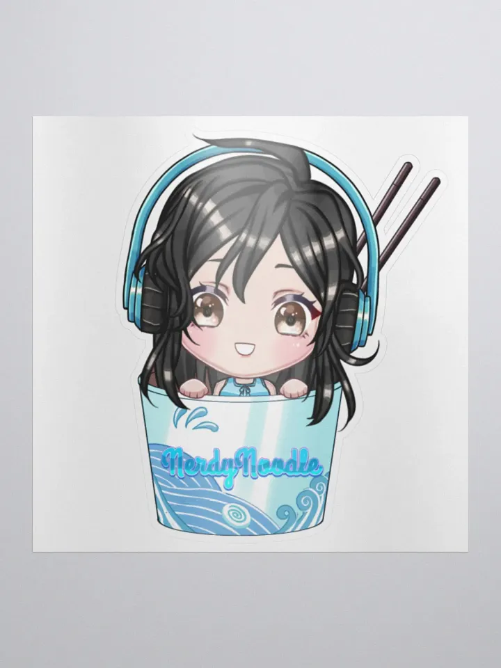 NerdyNoodle Logo Sticker product image (1)