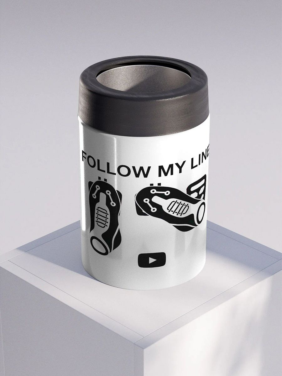 Follow My Line Stainless Steel Koozie product image (3)