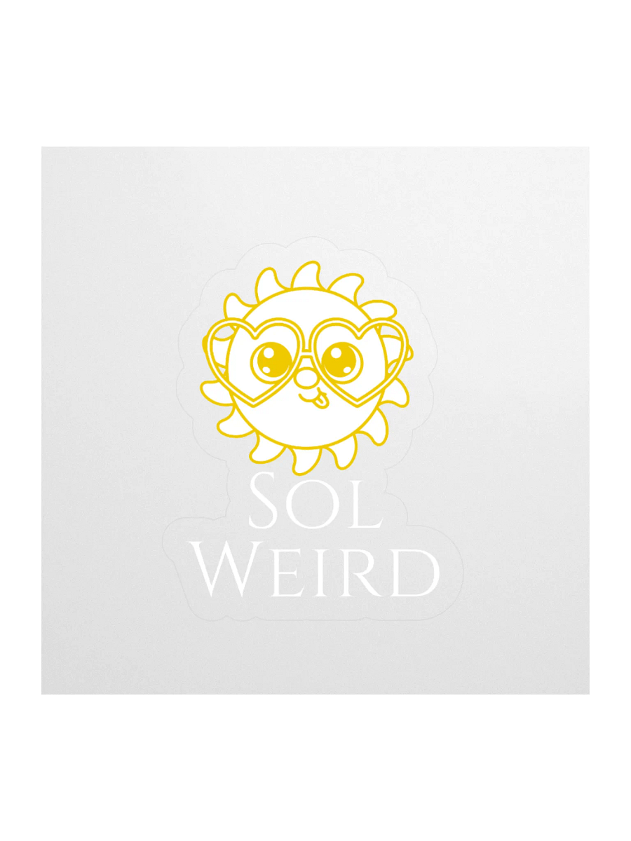 Sol Weird Sticker product image (1)