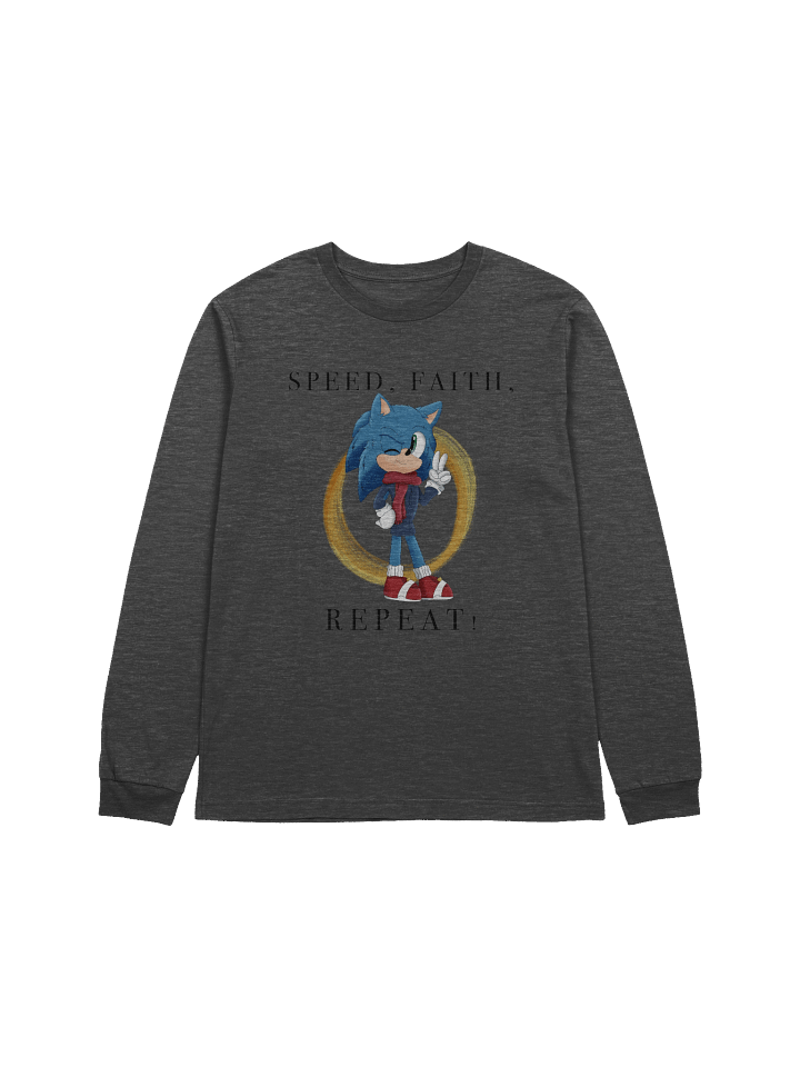 Speed, Faith, Repeat Long Sleeve T-Shirt product image (1)