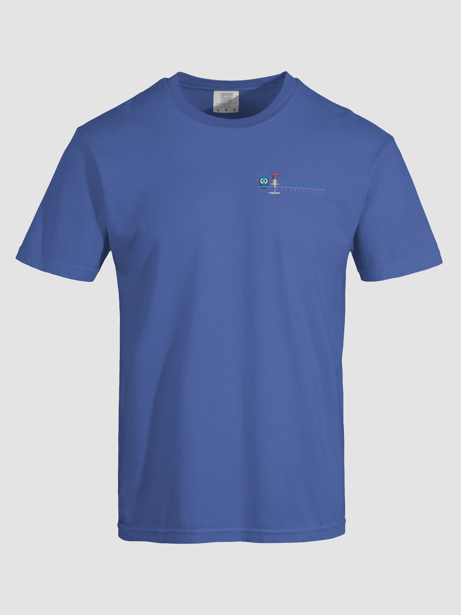 Unisex Blue Railbirds Heavyweight Tee product image (7)