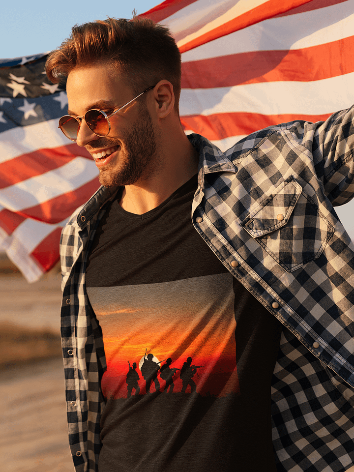 Because of the Brave T-Shirt product image (1)