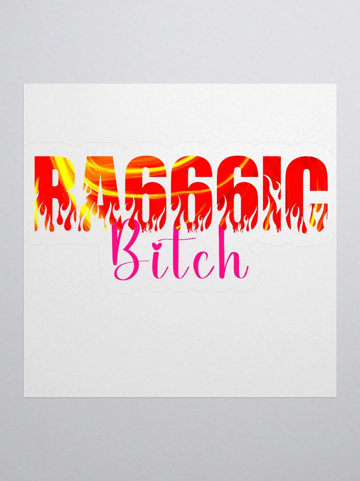 Ba666ic Bitch Sticker product image (2)
