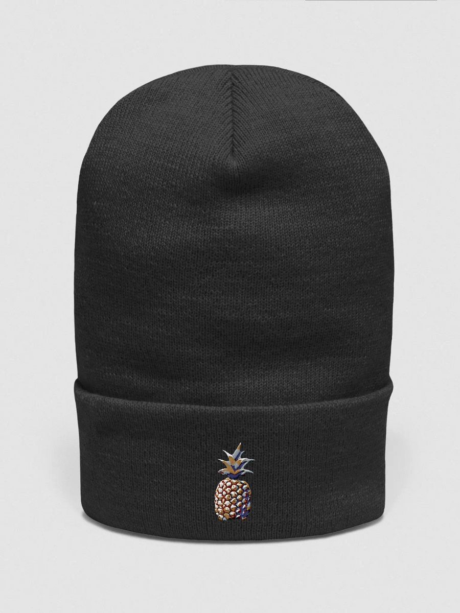 Pixelated Pineapple Cuffed Beanie product image (1)