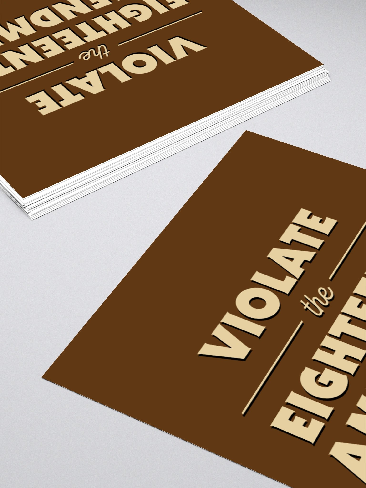 Violate the Eighteenth Sticker product image (10)