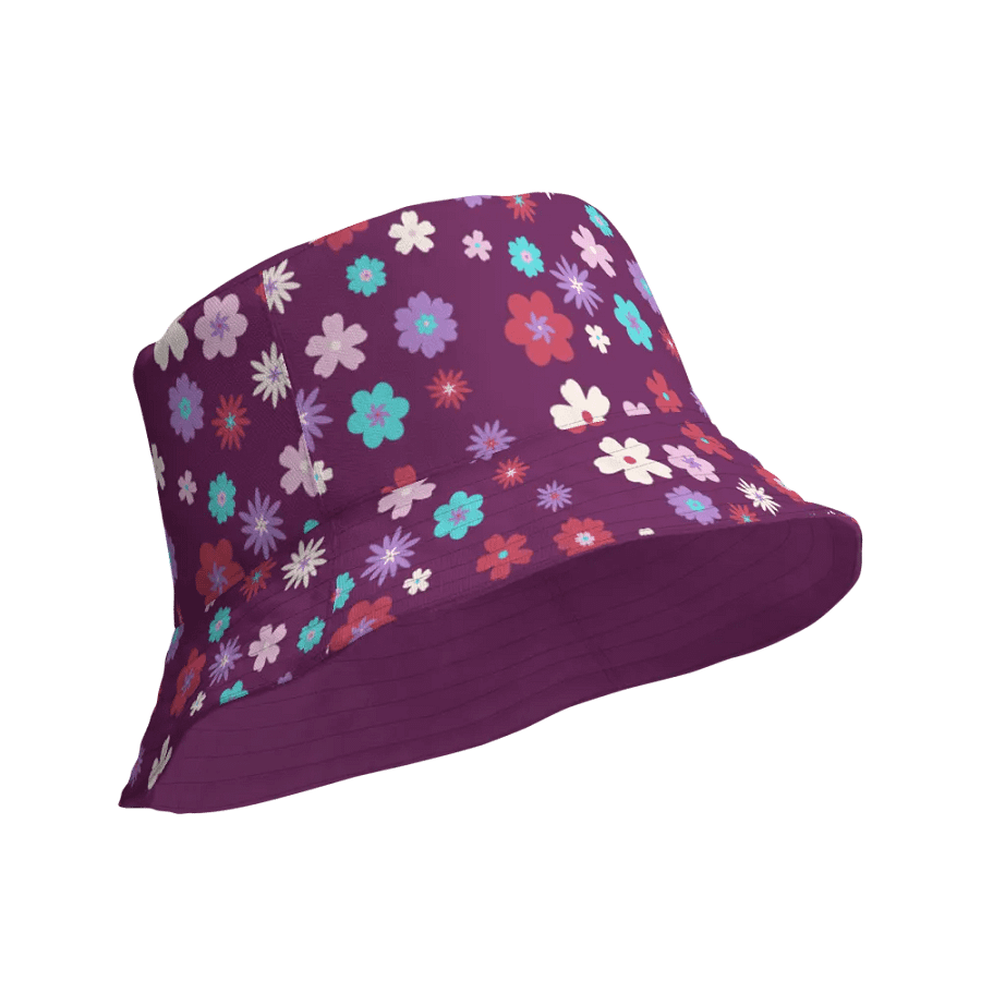 Reversible Bucket Hat- Purple product image (3)