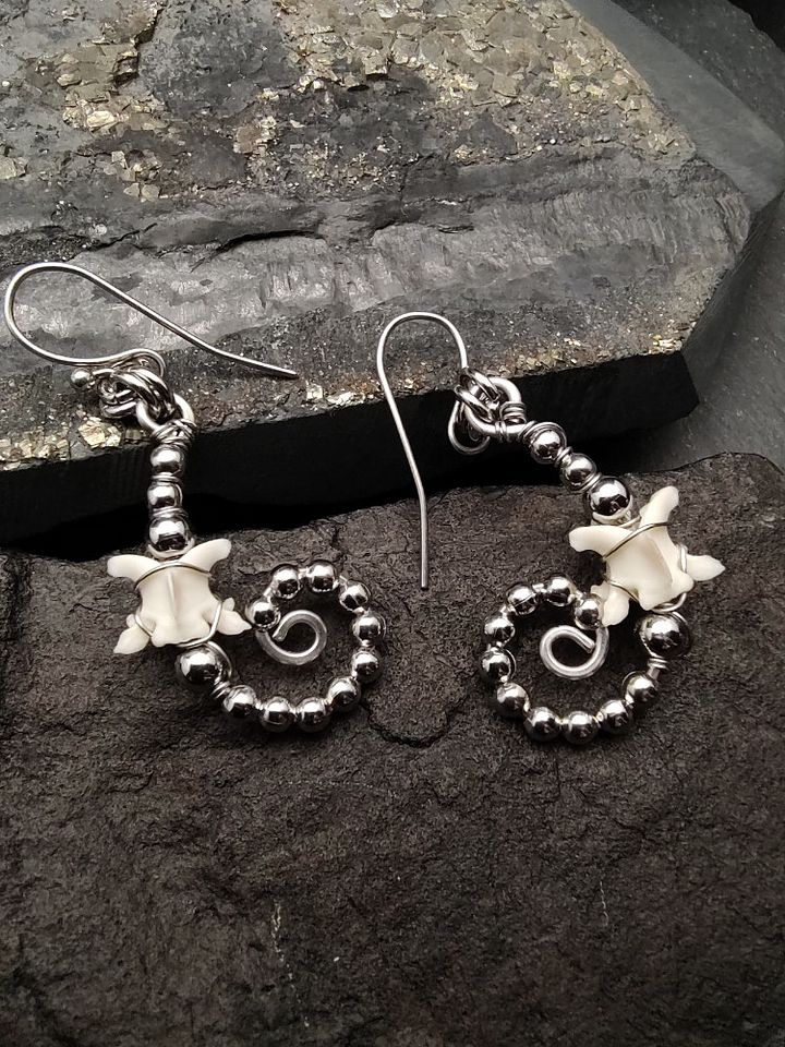 Earrings Bone Vault - Spiral Path III product image (1)