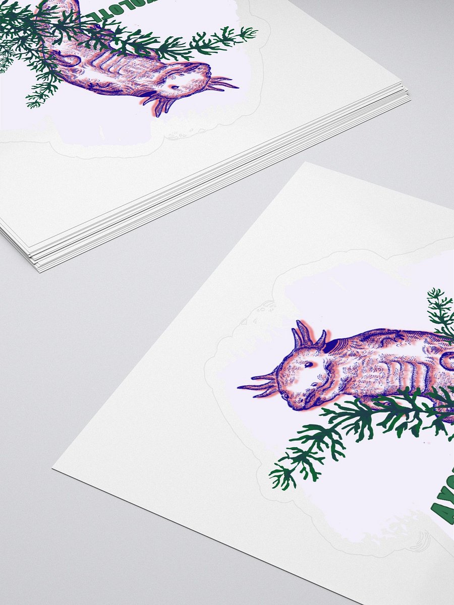 Axolotl Kiss Cut Stickers product image (4)