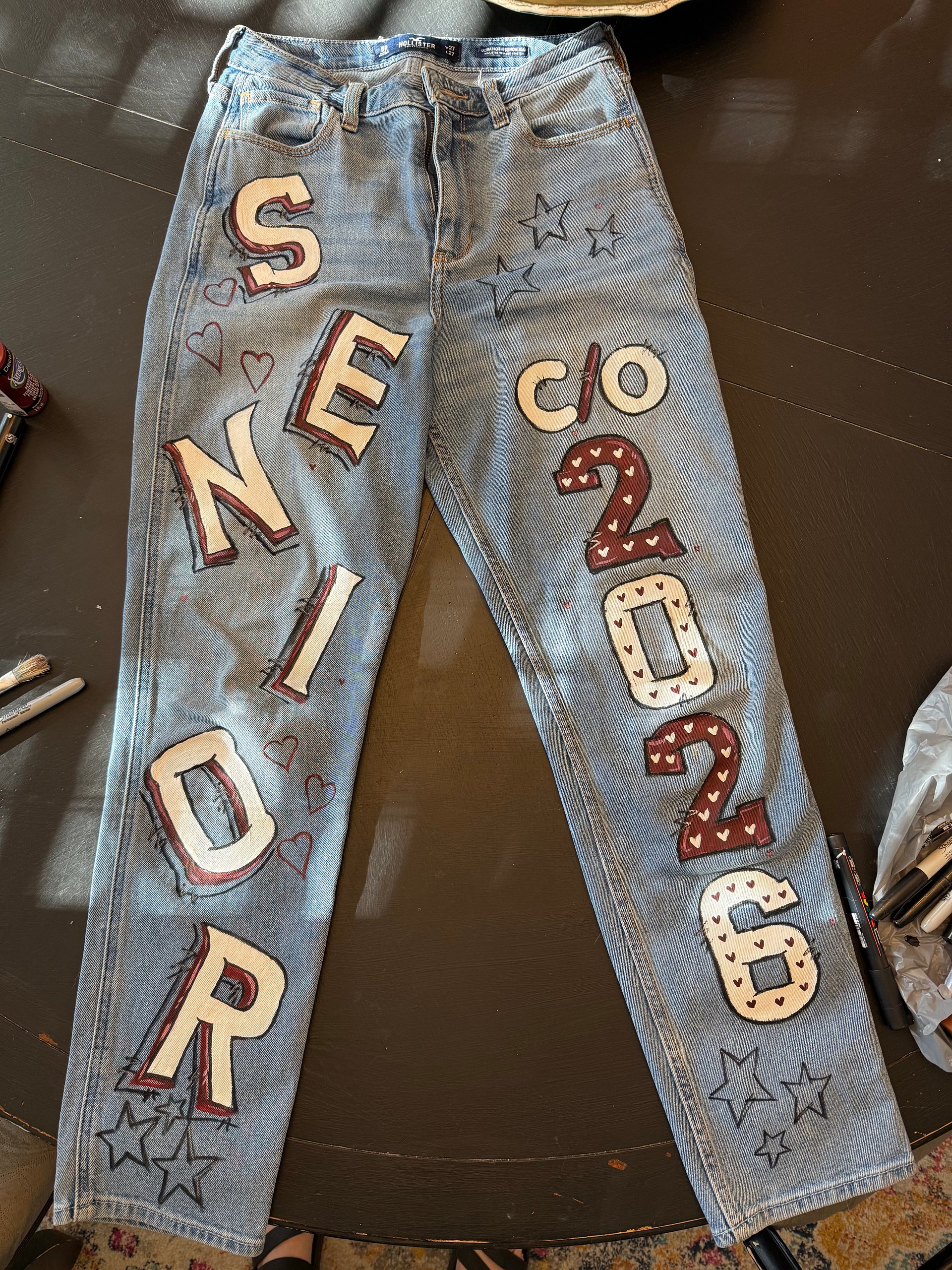 Senior Painted Jeans product image (1)