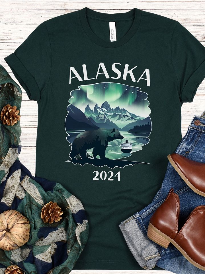 Alaska Wildlife 2024 Adult Dark T-Shirt product image (1)
