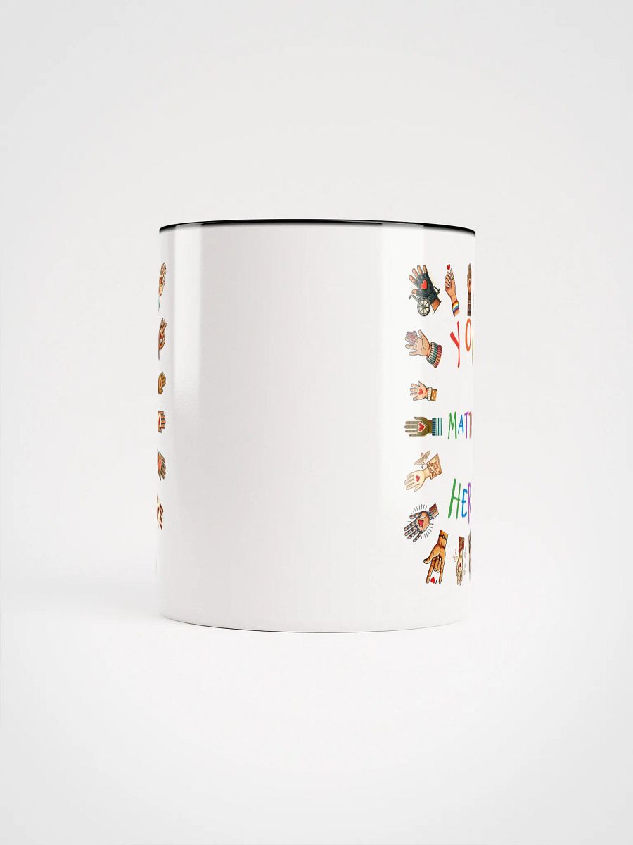 You Matter Here Accent Mug product image (17)