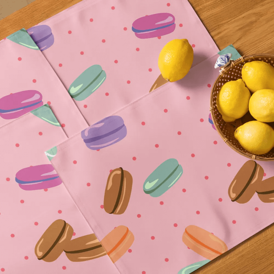 Colorful Macaron Melody Placemat Set product image (3)