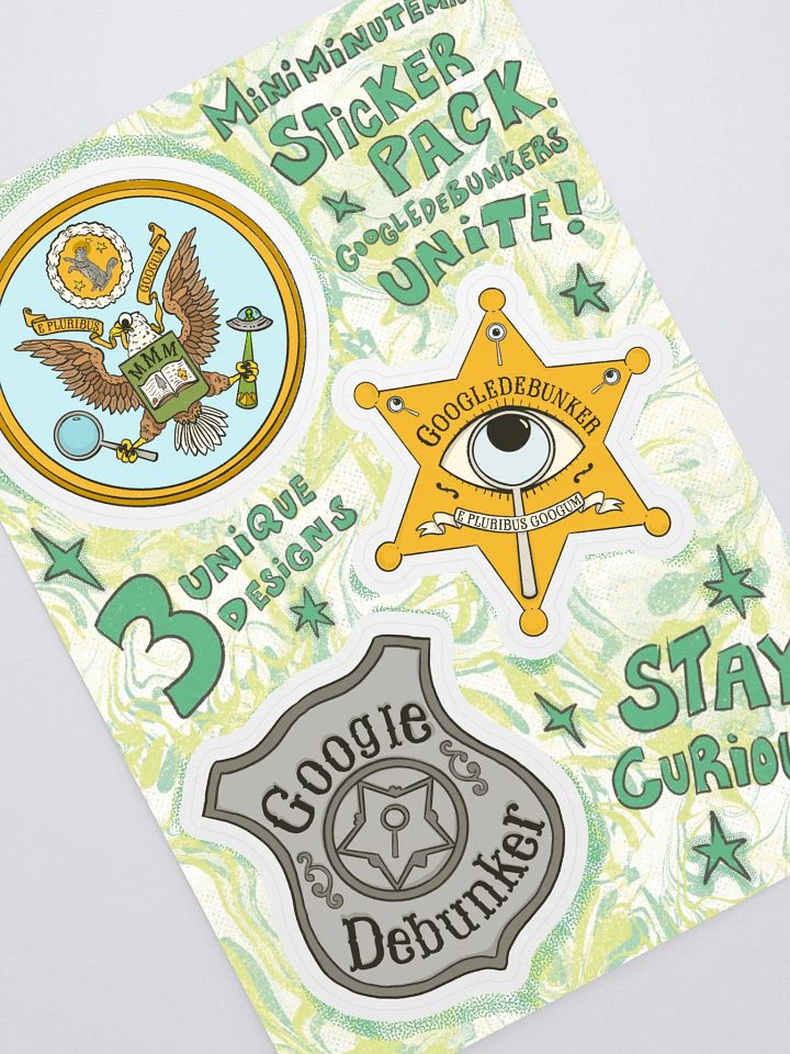 Google Debunker stickers product image (1)