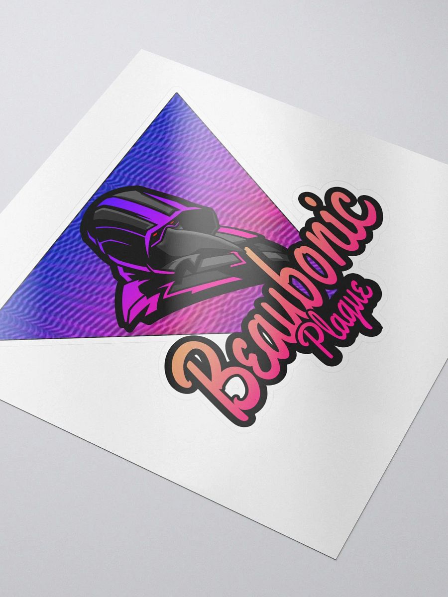 Plague Doctor Sticker Magenta and Orange product image (3)