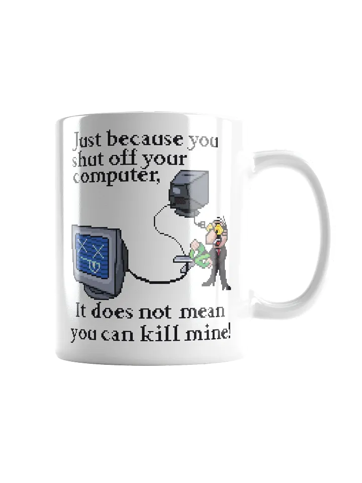 Computer Protest Mug product image (2)