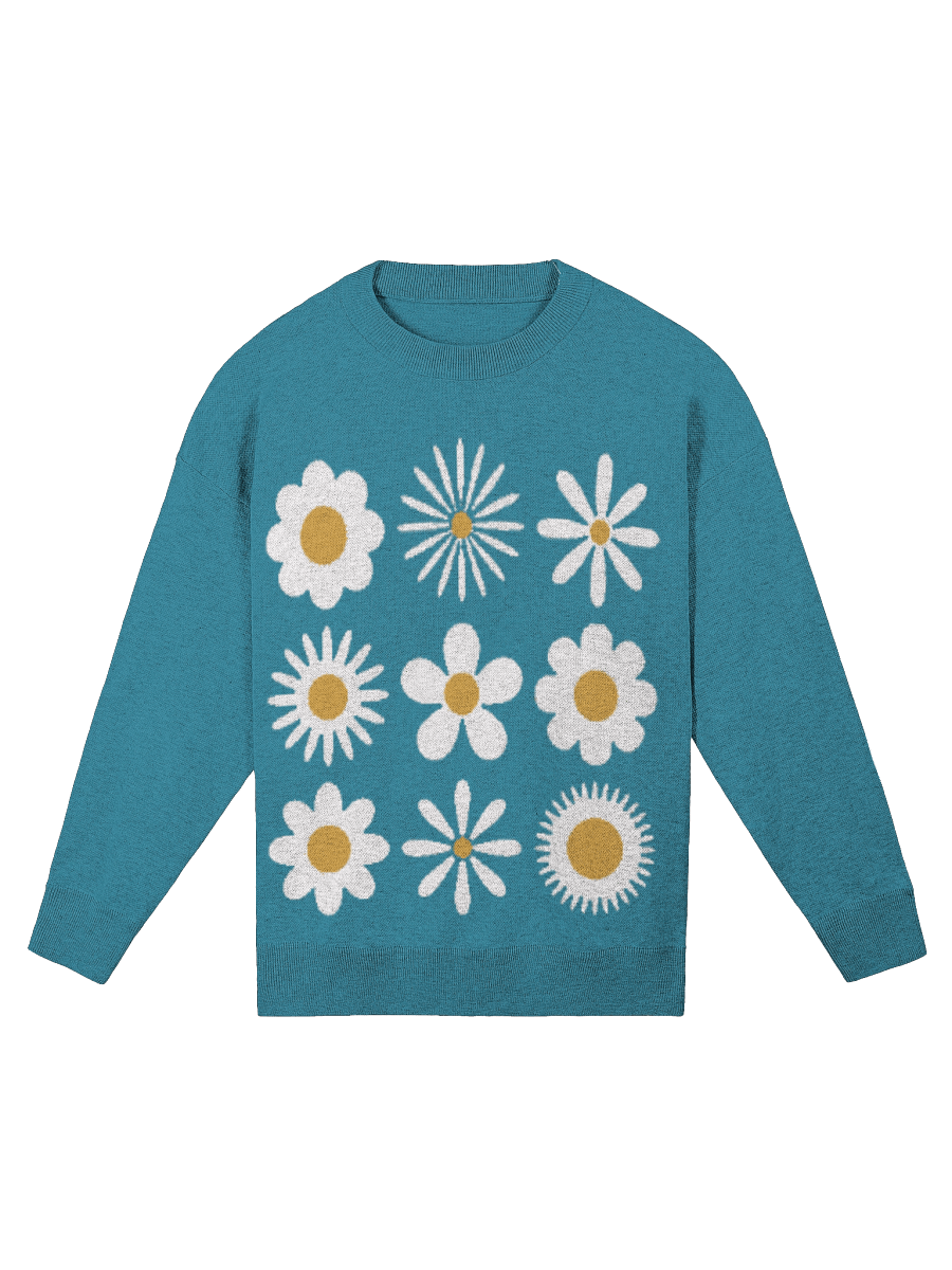 Floral Bliss Relax Fit Sweater product image (4)