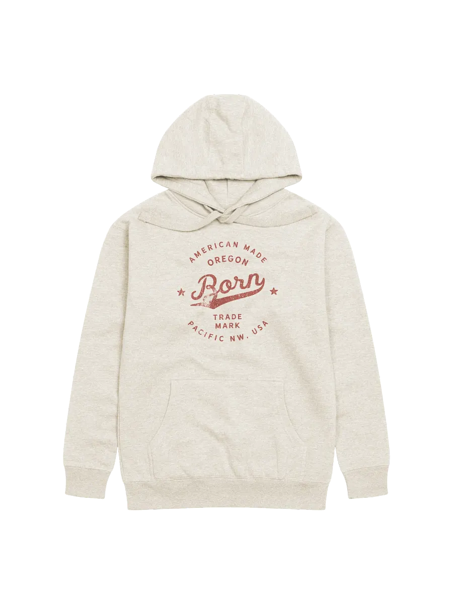 American Made Oregon Born Hoodie product image (1)