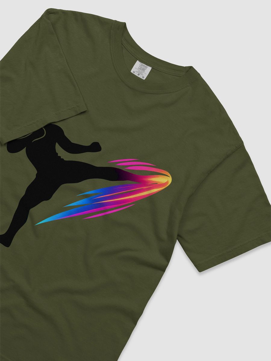 Kick Boxing Vibrant Number 2 Brush Stroke T-Shirt product image (12)