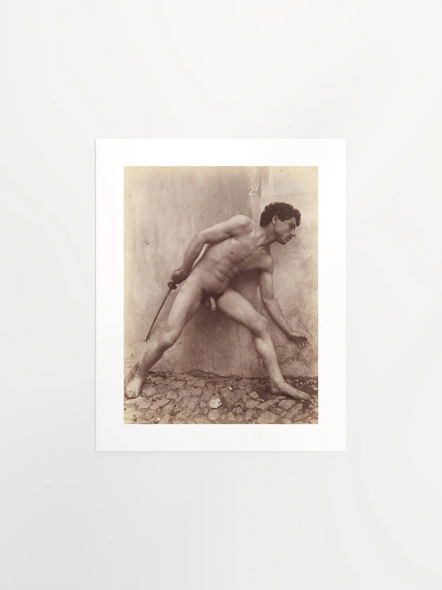 Uomo Nudo Con Katana by Wilhelm von Gloeden (c. 1890) - Print product image (1)