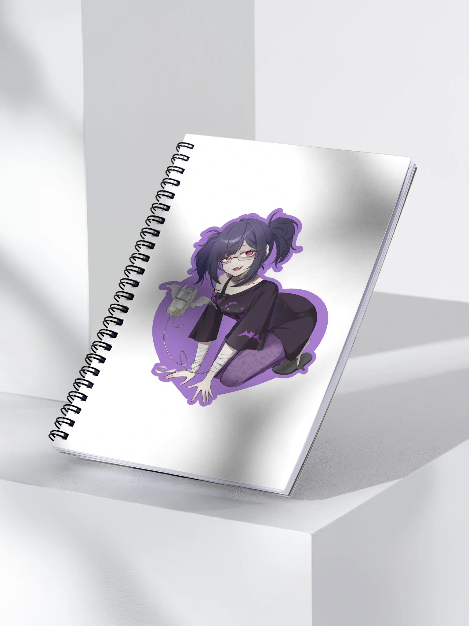 Lovable Girl Failure Rye Notebook product image (3)