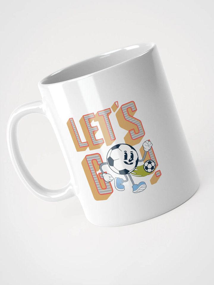 Lets Go Mascot Soccer Ball Mug product image (2)
