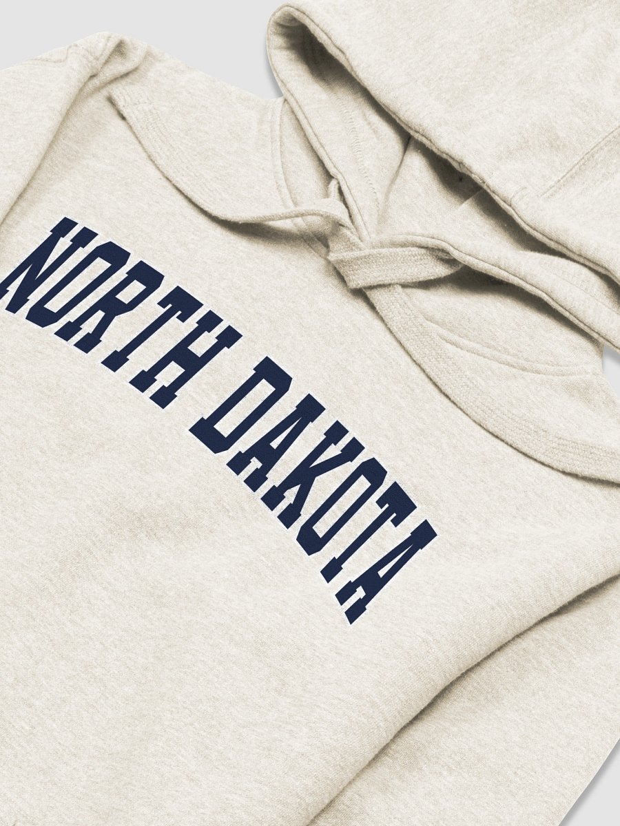 North Dakota Vintage Varsity Unisex Premium Hoodie product image (2)